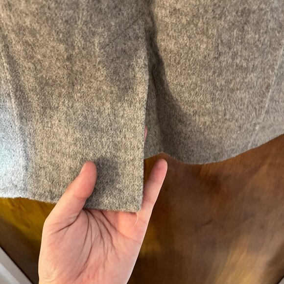 Talbots Gray NWT Vneck Sleeveless Dress Womens 6P - Picture 3 of 6